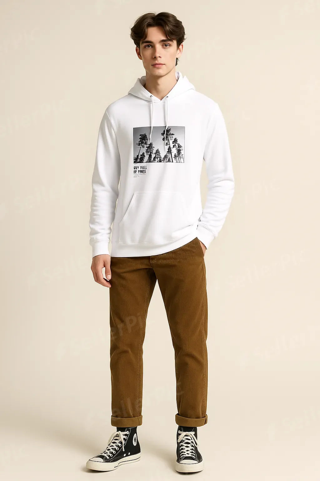 Caelum Plenum Pinorum Hoodie