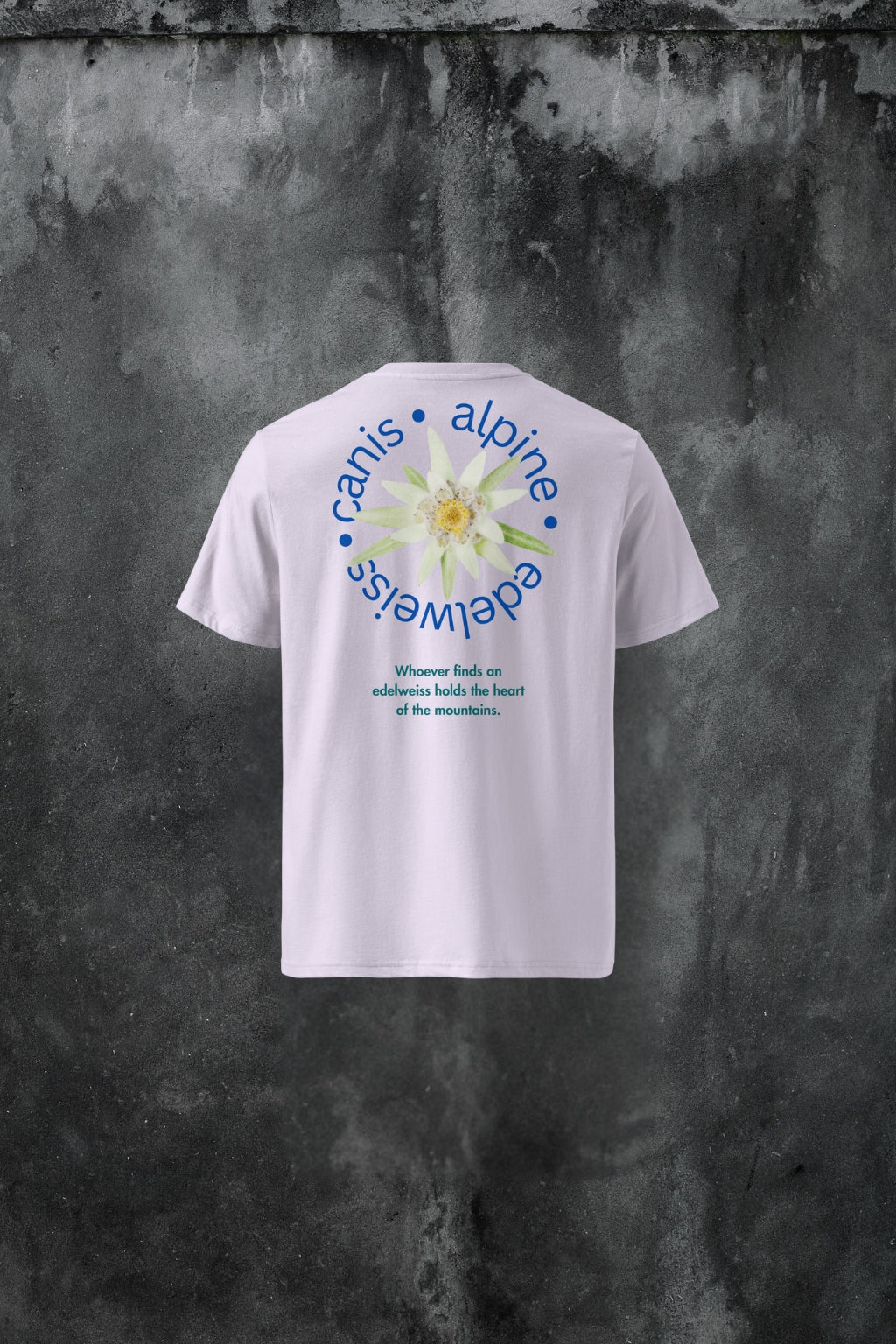 Edelweiss organic cotton t-shirt