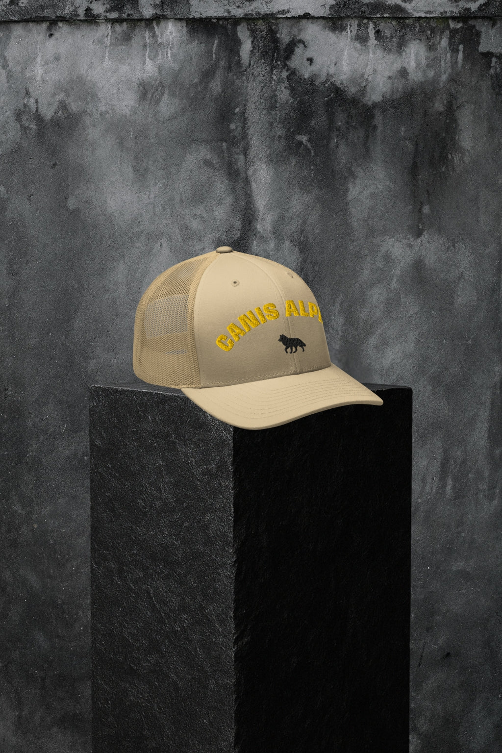 Canis Yellow Core Trucker Cap