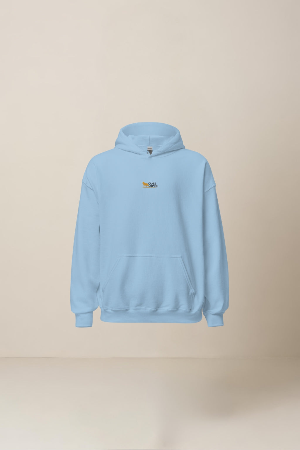 Canis Alpine Black Walker Heavy Blend Hoodie