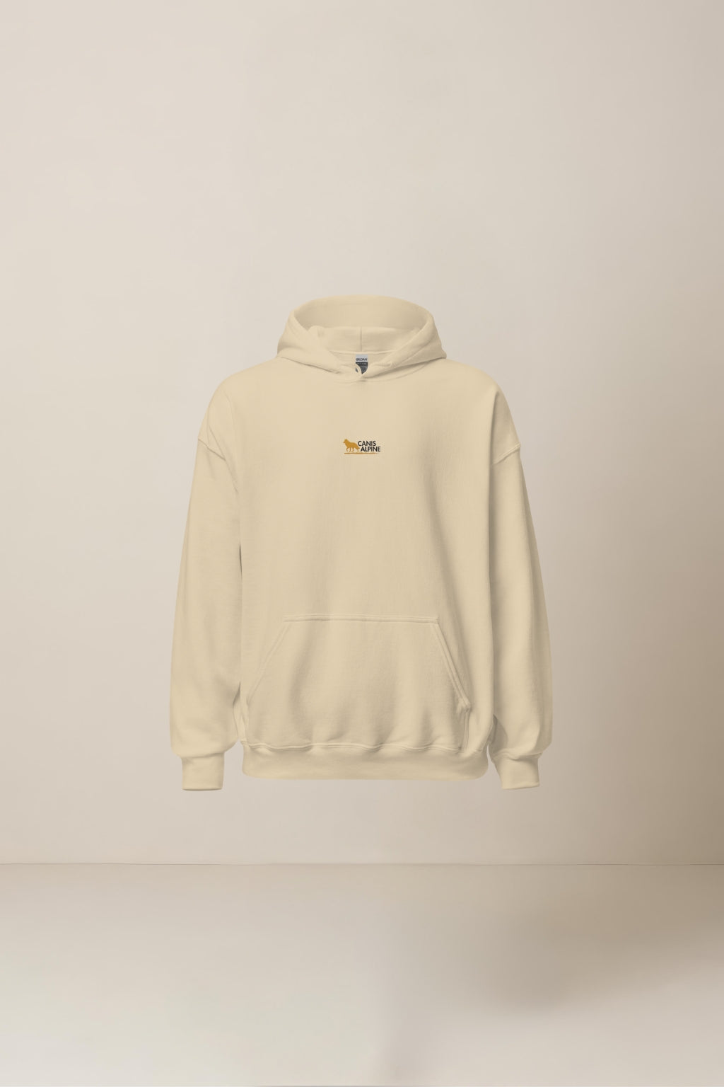 Canis Alpine Black Walker Heavy Blend Hoodie
