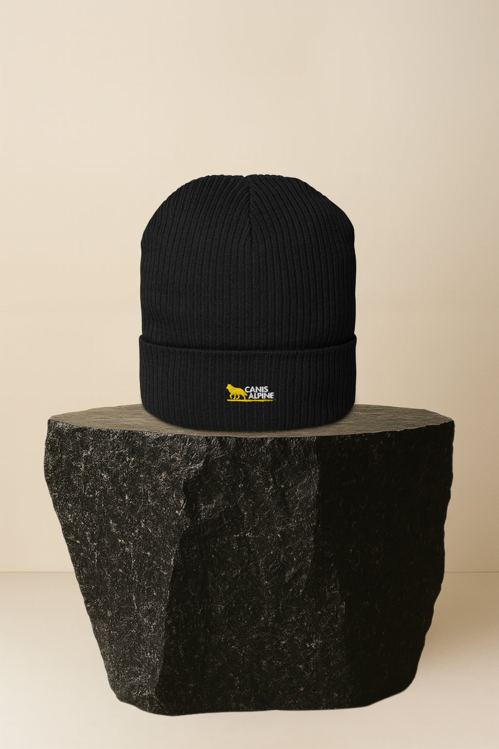 Canis Alpine Organic ribbed beanie