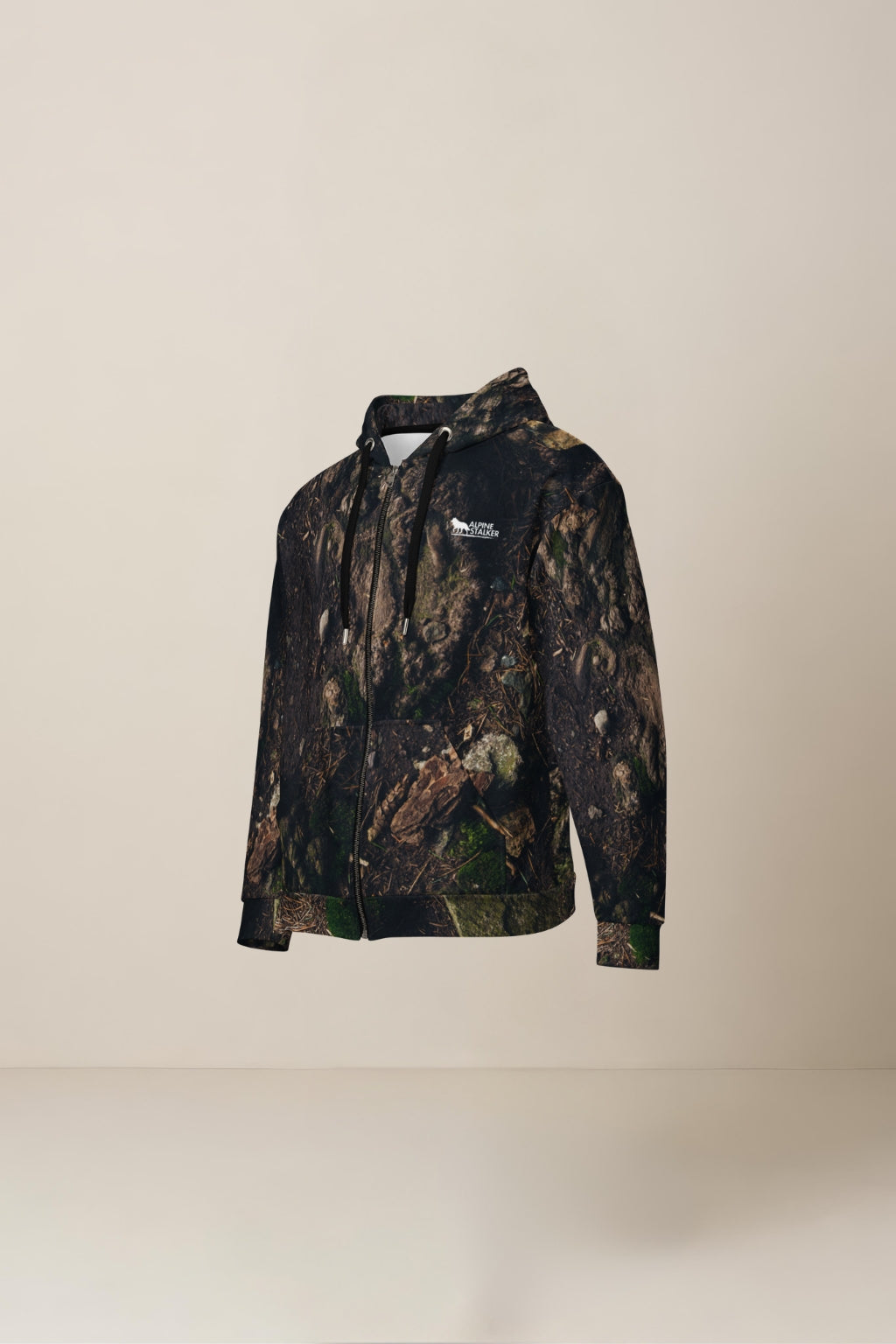 Wetland Forest Stalker Unisex zip hoodie