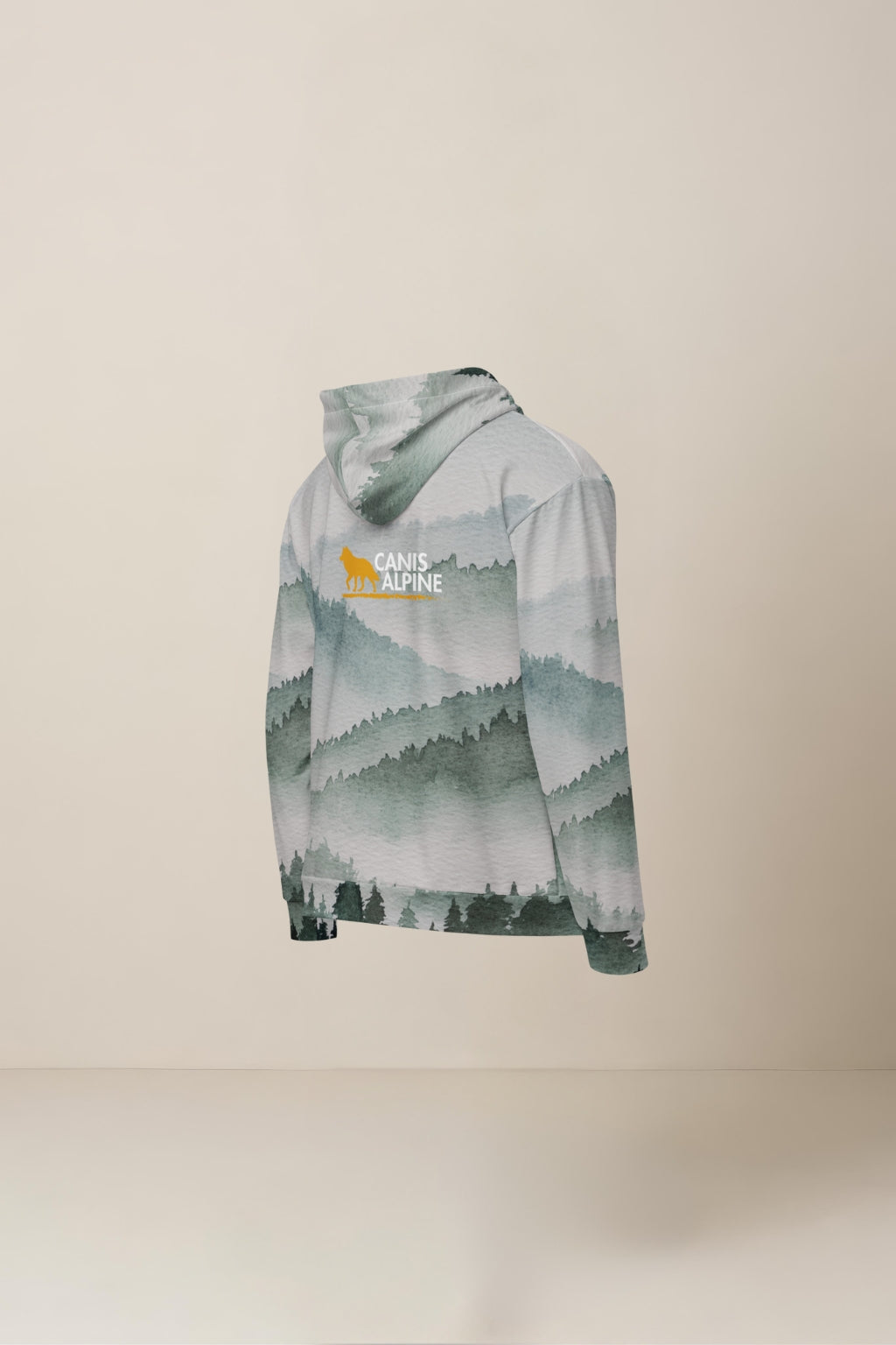 Pinus Nebulosa Unisex zip hoodie
