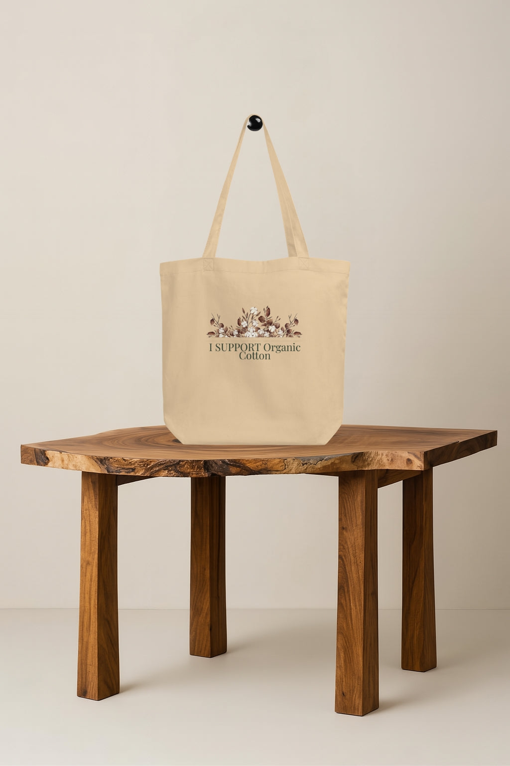 Canis Alpine Beige Terra Tote Bag
