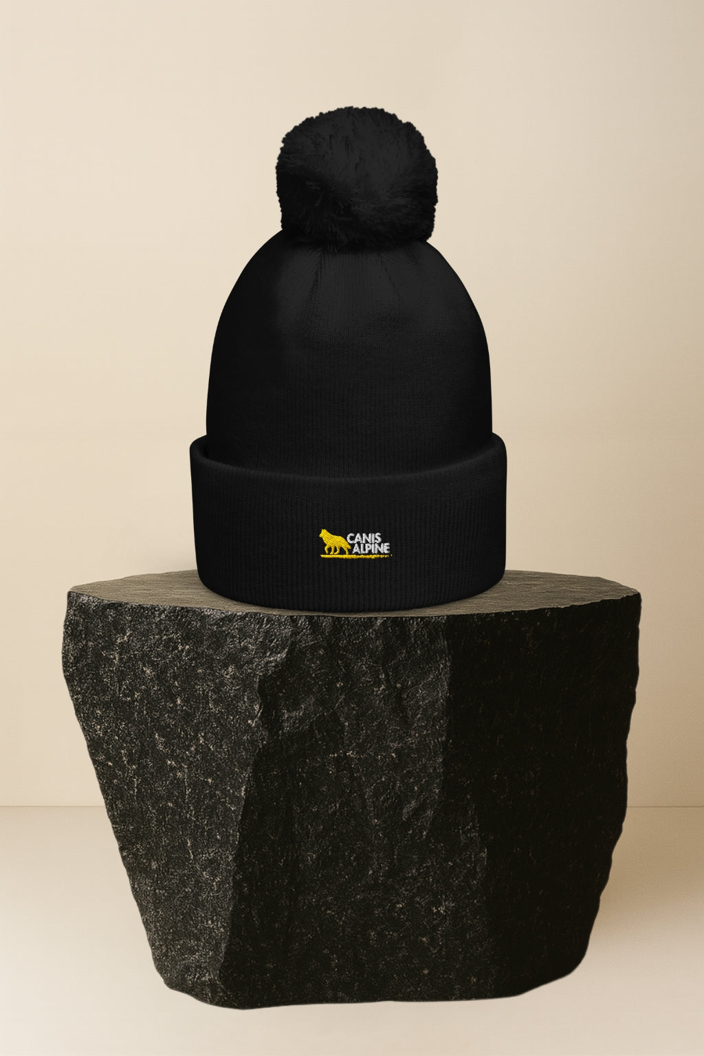 Canis Alpine Pom pom beanie
