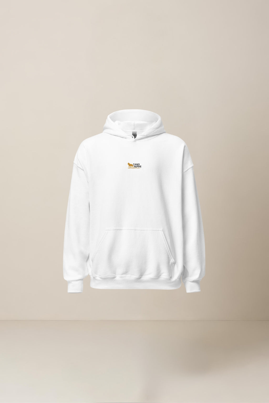 Canis Alpine Black Walker Heavy Blend Hoodie