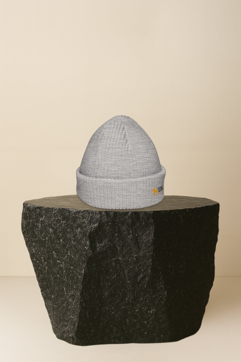 Canis Alpine Black Walker Fisherman beanie