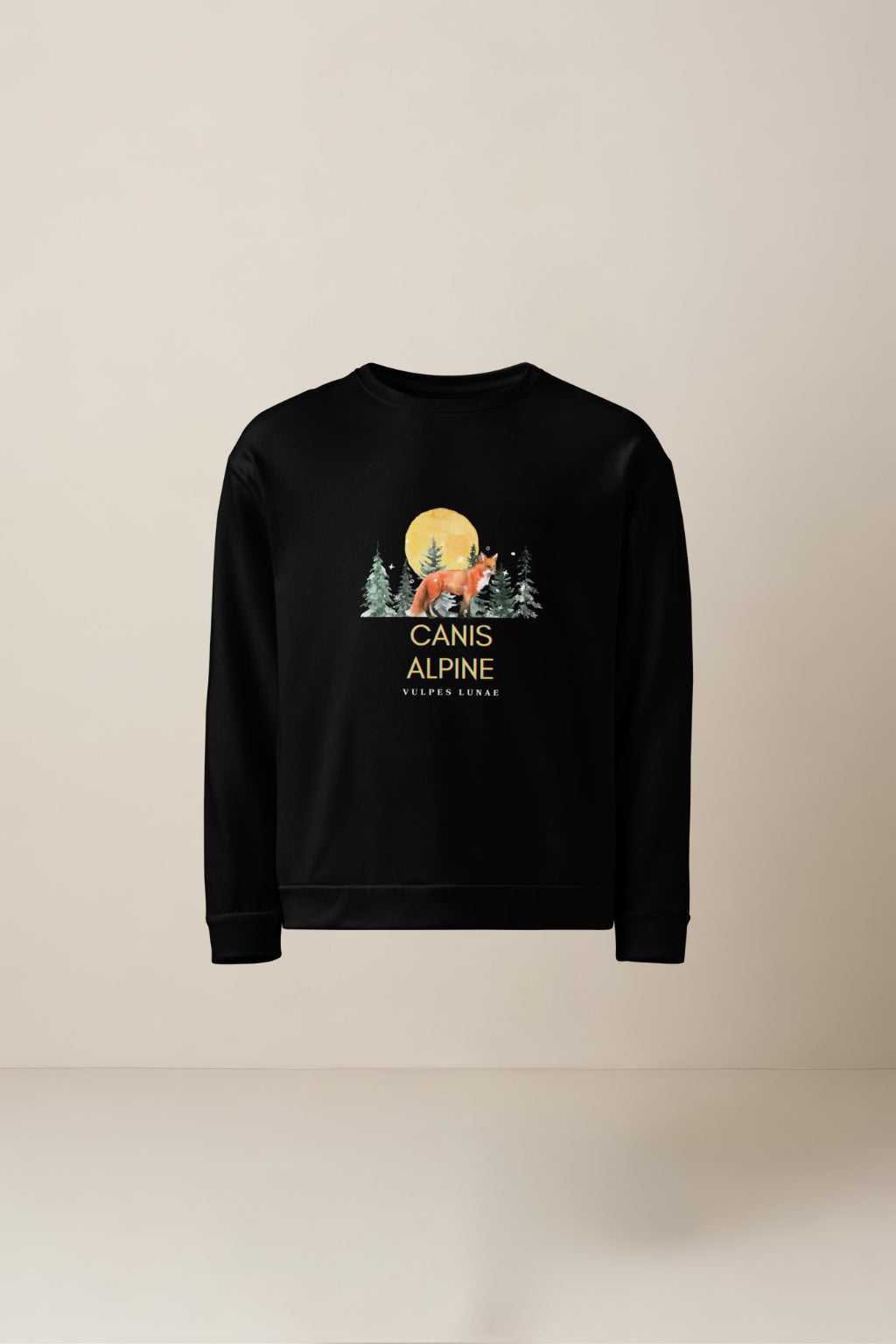 Canis Alpine Vulpes Lunae Unisex Sweatshirt