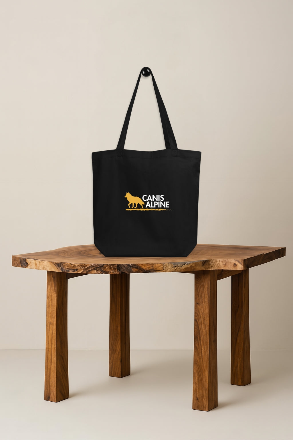 Canis Alpine Black Terra Tote Bag