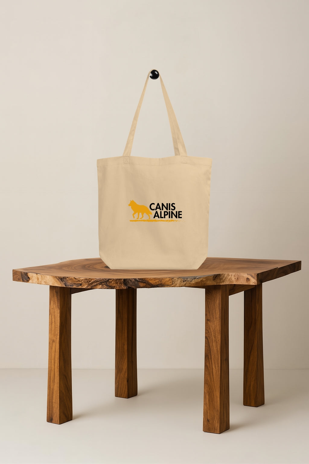 Canis Alpine Beige Terra Tote Bag