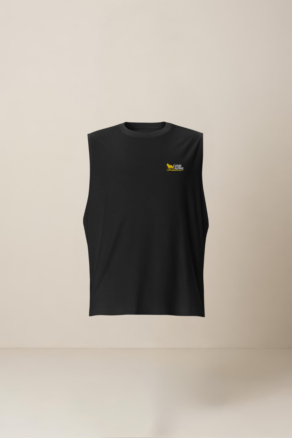 Canis Alpine Black Muscle Shirt