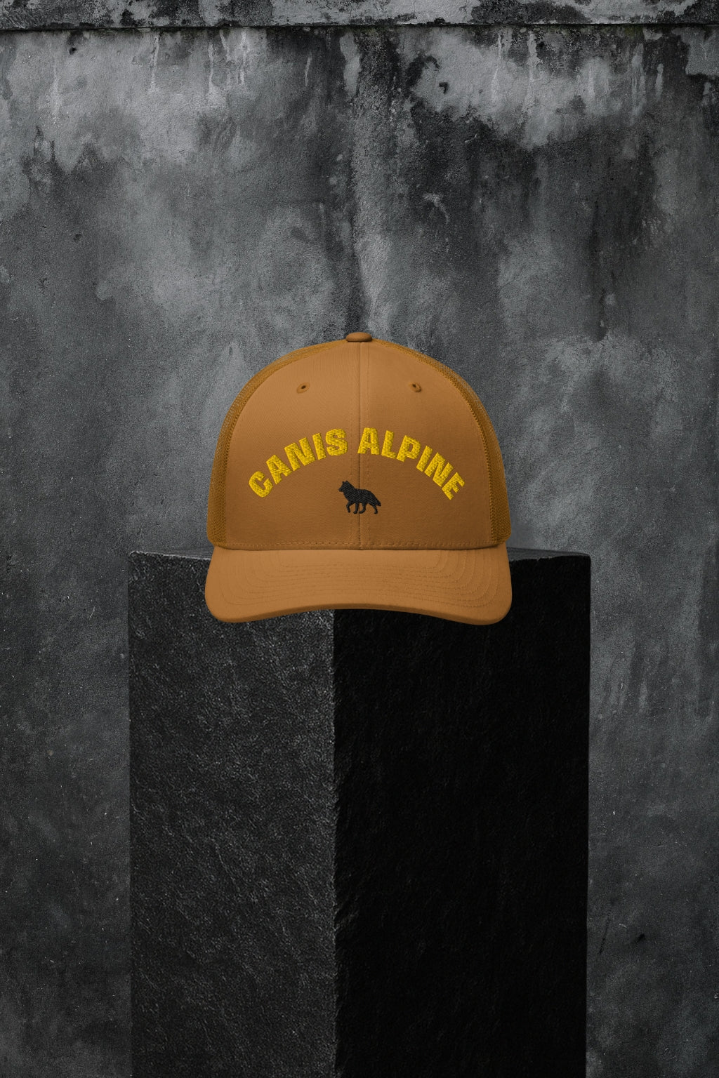 Canis Yellow Core Trucker Cap