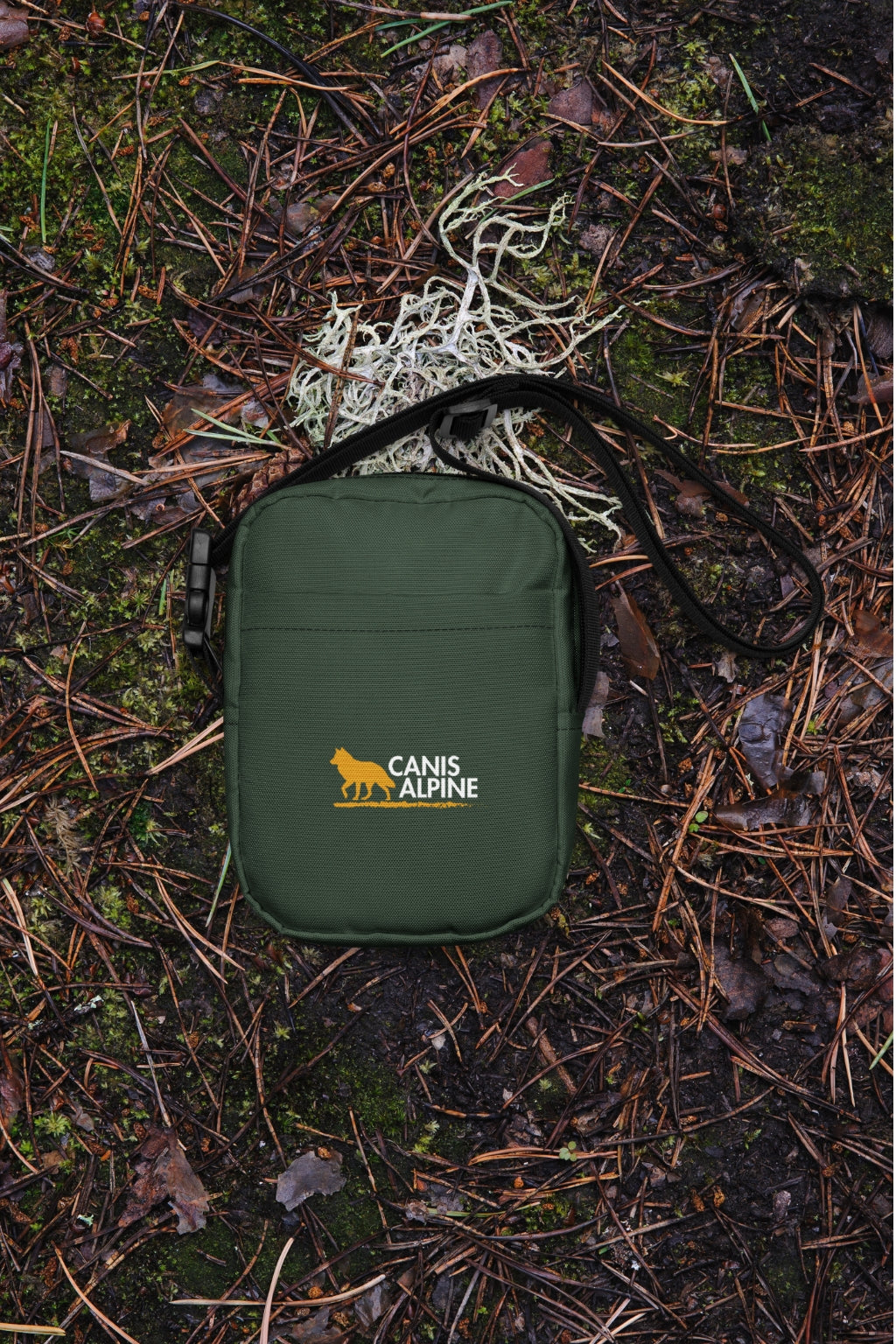 Canis Alpine Deep Pine Crossbody Bag