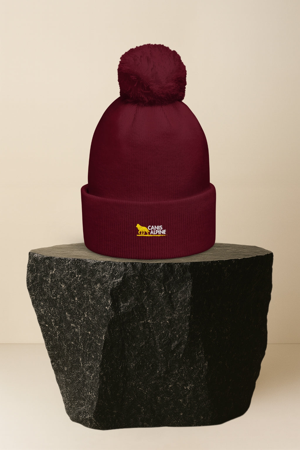 Canis Alpine Pom pom beanie