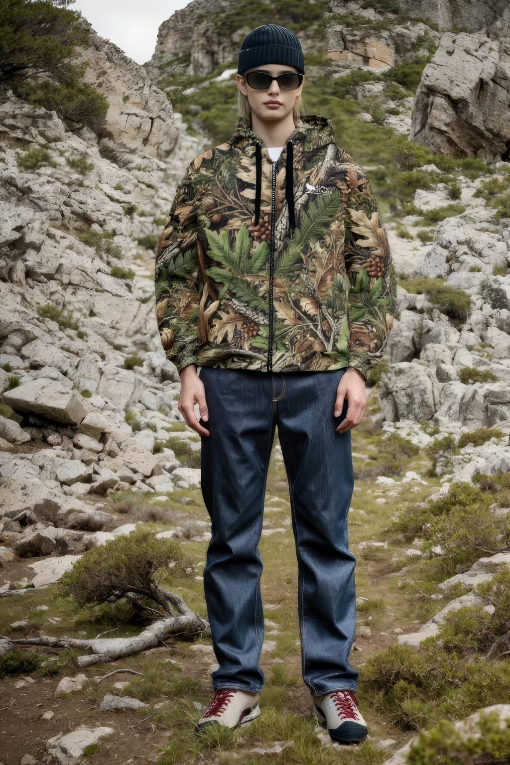 Woodland Stalker Unisex zip hoodie