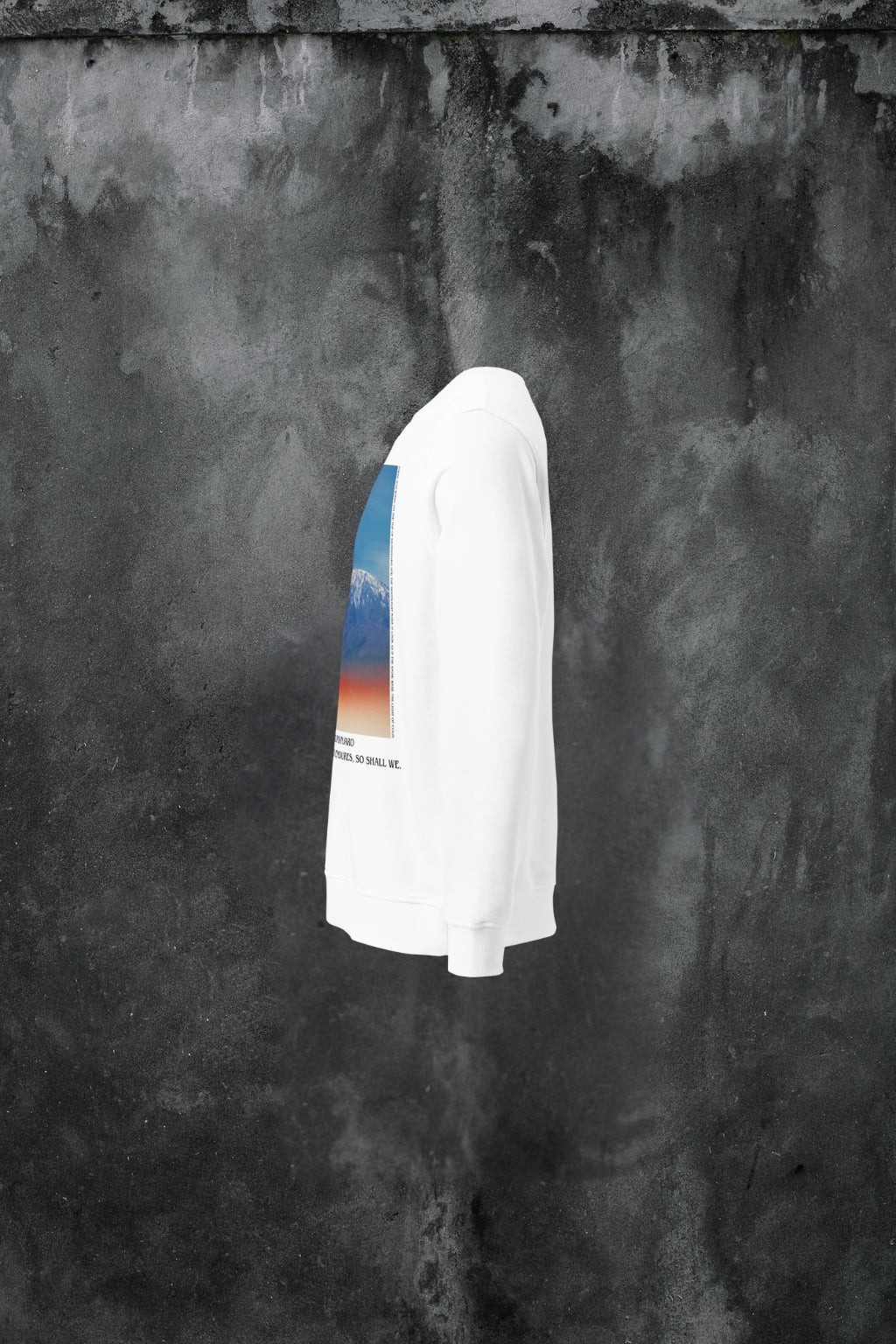 Nives Kilimandjaronis organic sweatshirt