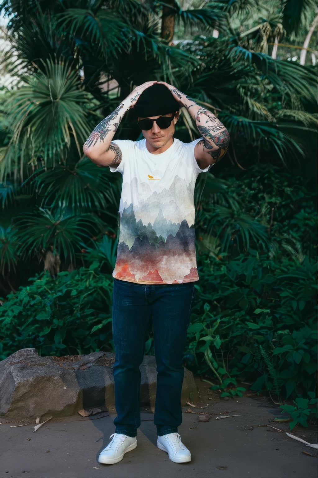 Rainbow Peaks Homines T-shirt