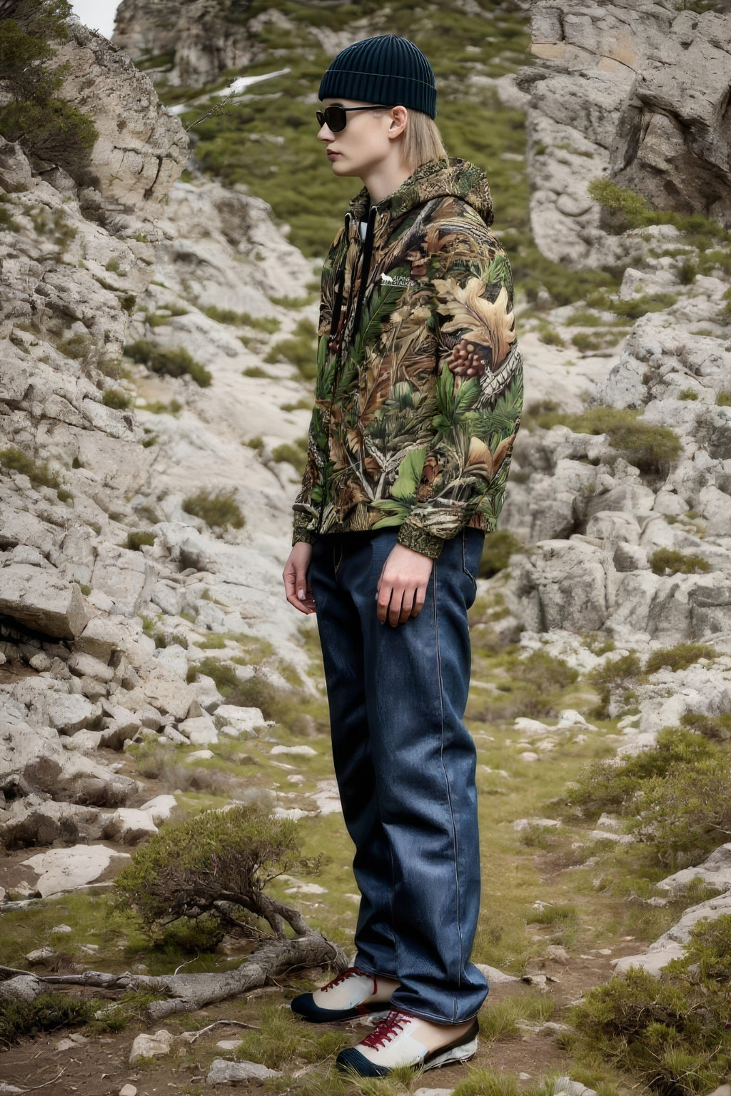 Woodland Stalker Unisex zip hoodie