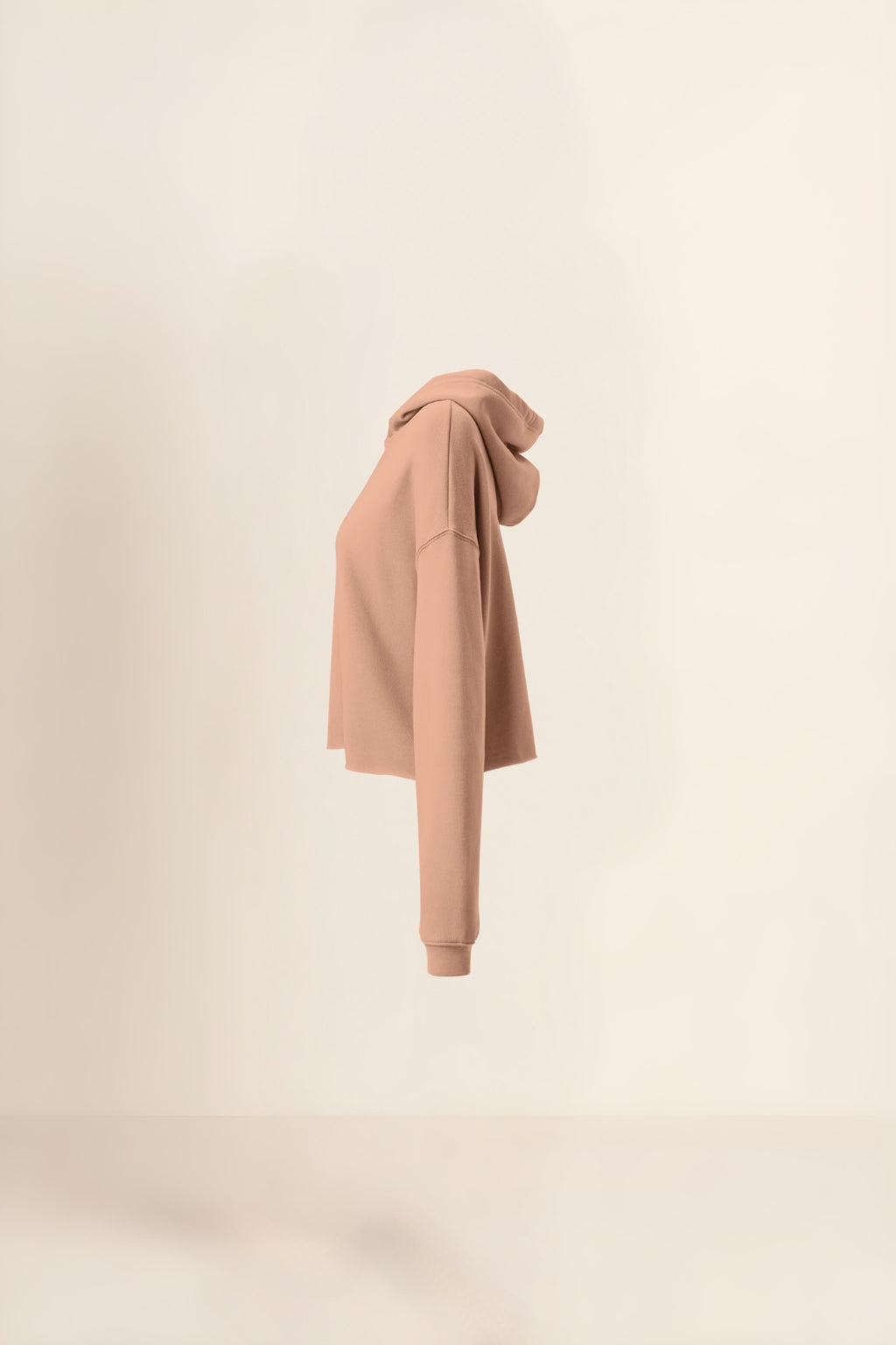 Canis Alpine White Walker Crop Hoodie