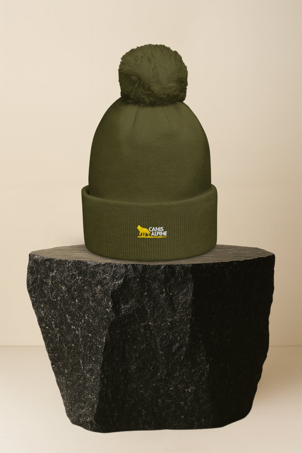 Canis Alpine Pom pom beanie