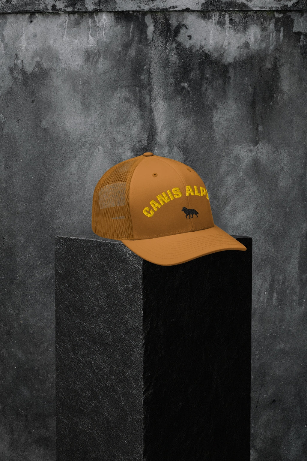 Canis Yellow Core Trucker Cap