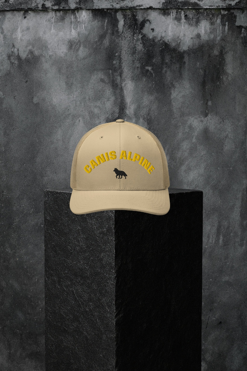 Canis Yellow Core Trucker Cap