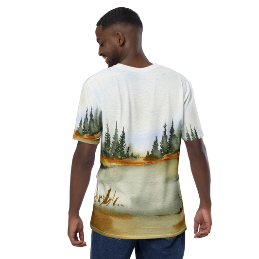 Alpine Forest Vista Homines T-shirt