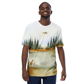 Alpine Forest Vista Homines T-shirt