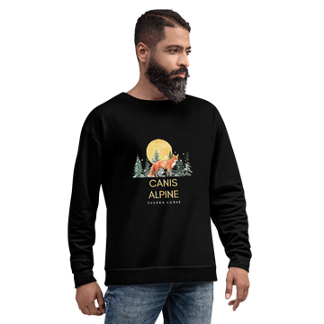 Canis Alpine Vulpes Lunae Unisex Sweatshirt