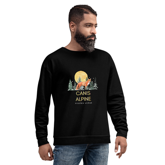 Canis Alpine Vulpes Lunae Unisex Sweatshirt