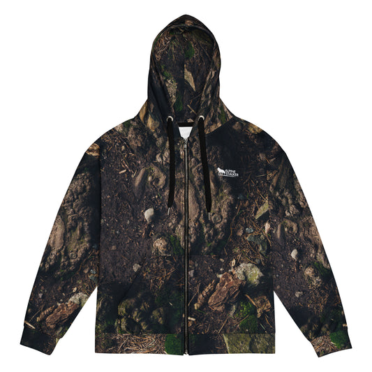 Wetland Forest Stalker Unisex zip hoodie