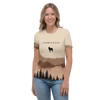 Wild Spirit Crazy Heart Feminae T-shirt