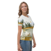 Alpine Forest Vista Feminae T-Shirt