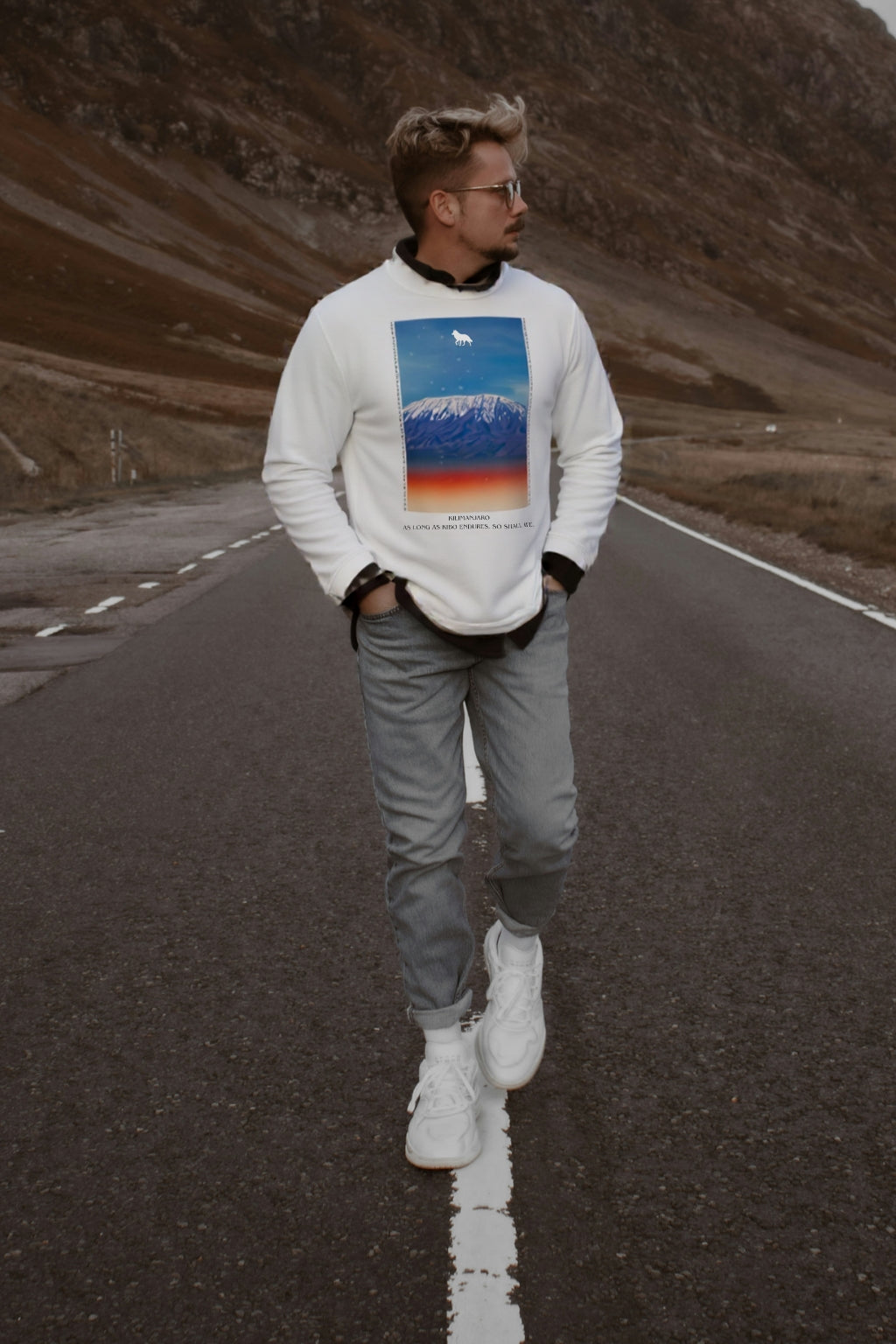 Nives Kilimandjaronis organic sweatshirt