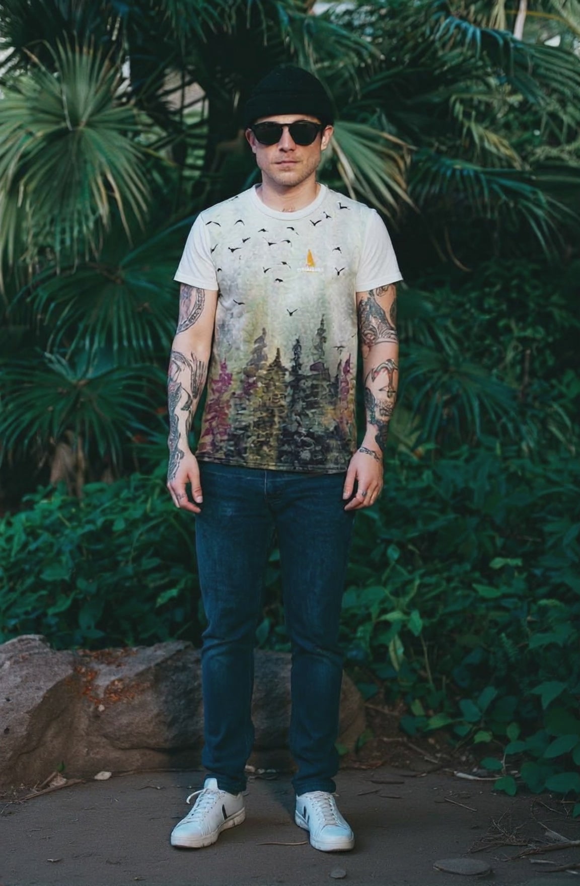Load video: Into the Wild Homines T-shirt