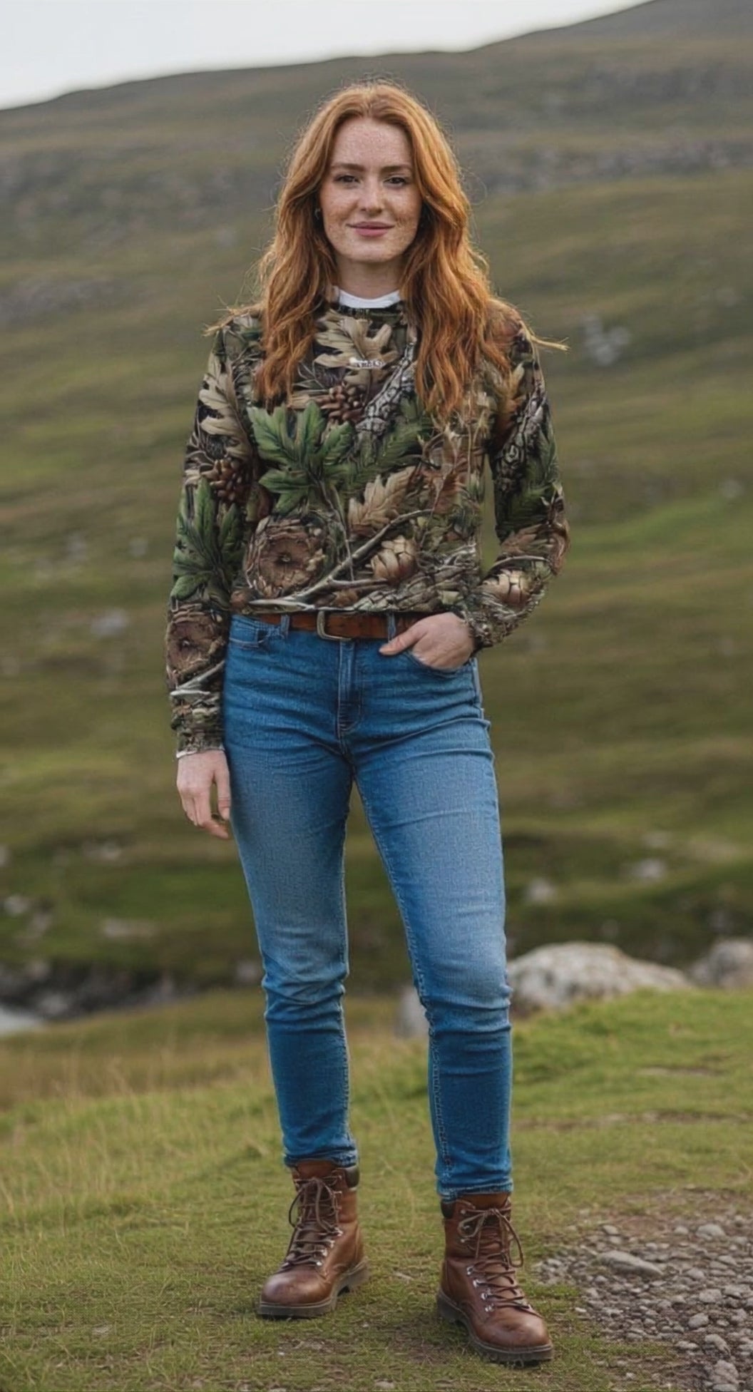 Load video: Woodland Stalker Unisex Sweatshirt