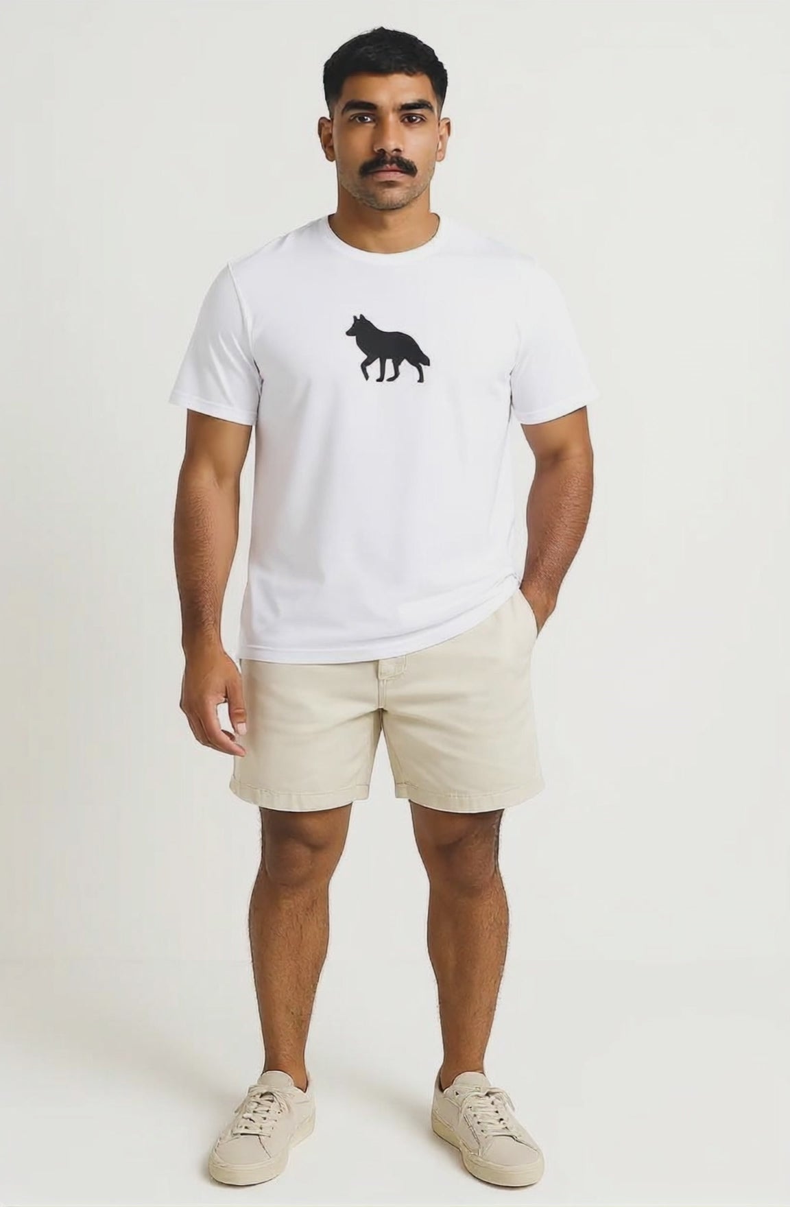 Load video: Lupus Atrum organic cotton t-shirt